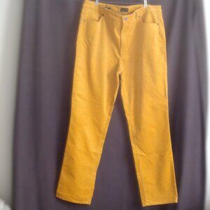 Sunflower Mustard Yellow Golden Corduroy Jegging